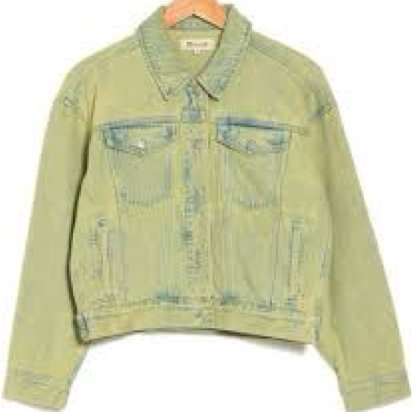 MADEWELL Cropped Denim Jacket - Picture 2 of 3